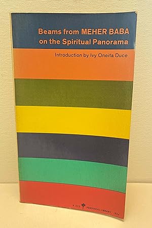 Bild des Verkufers fr Beams From Meher Baba on the Spiritual Panorama (Perennial Library) zum Verkauf von Berkshire Free Library