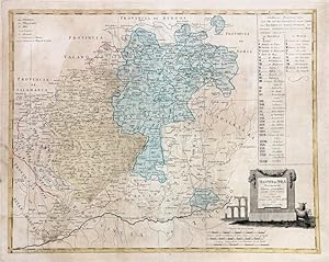 Imagen del vendedor de Segoviae et Avilae Provinciarum Charta Geographica [Segovia y Avila] a la venta por Frame