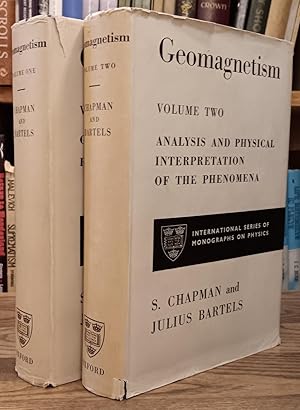 Imagen del vendedor de Geomagnetism: Geomagnetic and Related Phenomena & Analysis and Physical Interpretation of the Phenomena (2 Volumes) a la venta por Craig Olson Books, ABAA/ILAB