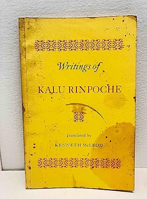 Seller image for Writings Of Kalu Rinpoche for sale by Berkshire Free Library