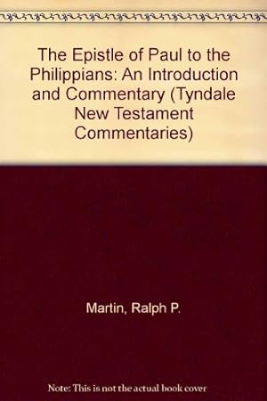 Seller image for The Epistle of Paul to the Philippians: An Introduction and Commentary for sale by WeBuyBooks