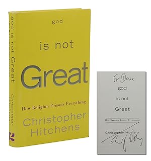 Bild des Verkufers fr God is Not Great: How Religion Poisons Everything zum Verkauf von Burnside Rare Books, ABAA