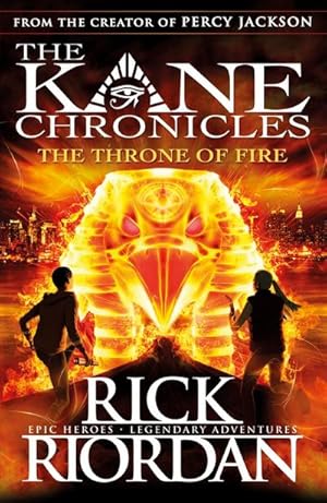 Immagine del venditore per The Kane Chronicles 02. The Throne of Fire venduto da BuchWeltWeit Ludwig Meier e.K.