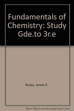 Seller image for Fundamentals of Chemistry, Study Guide for sale by Reliant Bookstore