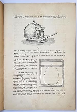 Image du vendeur pour Catalogue des instruments anthropologiques mis en vente par Le Zograscope