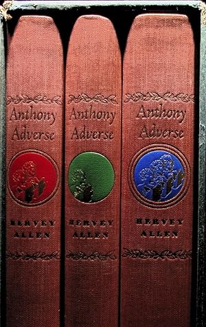 Imagen del vendedor de Anthony Adverse a la venta por Liberty Book Store ABAA FABA IOBA