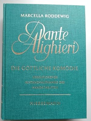 Bild des Verkufers fr Dante Alighieri. Die gttliche Komdie. Vergleichende Bestandsaufnahme der Commedia-Handschriften. zum Verkauf von Wissenschaftliches Antiquariat Zorn