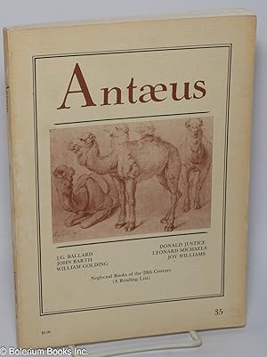 Seller image for Antus: #35, Autumn, 1979: Neglected Books of the 20th Century (a reading list) for sale by Bolerium Books Inc.