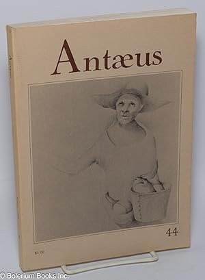 Bild des Verkufers fr Antus: #44, Winter, 1982 zum Verkauf von Bolerium Books Inc.