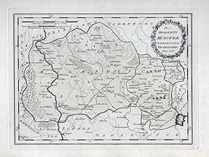 "Des Hochstifts Münster noerdliche Quartiere Nro. 265" - Vechta Cloppenburg Meppen Löhningen Hase...