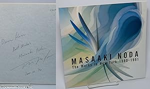 Image du vendeur pour Masaaki Noda: The works in New York, 1980-1991 mis en vente par Bolerium Books Inc.