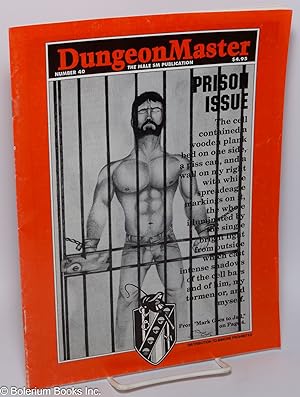Imagen del vendedor de DungeonMaster: the male sm publication; # 40; Prison issue a la venta por Bolerium Books Inc.