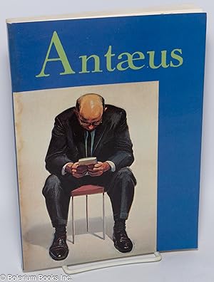 Imagen del vendedor de Antus: #59, Autumn, 1987: Literature As Pleasure a la venta por Bolerium Books Inc.