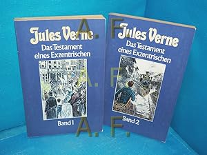 Imagen del vendedor de Das Testament eines Exentrischen in 2 Bnden (Collection Jules Verne Band 76 und 77) a la venta por Antiquarische Fundgrube e.U.