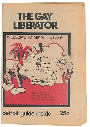 Image du vendeur pour The Gay Liberator, no. 19, July 1972 mis en vente par D. Anthem, Bookseller