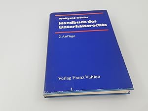 Handbuch des Unterhaltsrechts mit d. grossen Tab. z. Berechnung dynam. Unterhaltsrenten