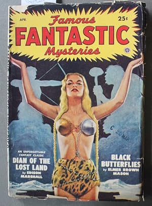 Bild des Verkufers fr FAMOUS FANTASTIC MYSTERIES (PULP Magazine) 1949; April .; zum Verkauf von Comic World