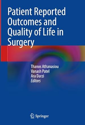 Bild des Verkufers fr Patient Reported Outcomes and Quality of Life in Surgery zum Verkauf von BuchWeltWeit Ludwig Meier e.K.