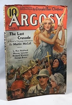 Imagen del vendedor de Argosy: Action Stories of Every Variety, Volume 268, Number 4; November 7, 1936 a la venta por Clausen Books, RMABA