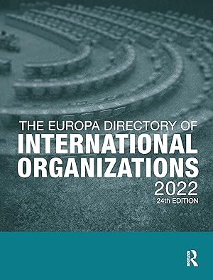 Seller image for Europa Directory of International Organizations 2022 for sale by moluna