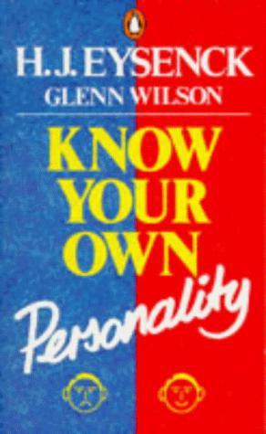 Bild des Verkufers fr Know Your Own Personality (Penguin Psychology) zum Verkauf von WeBuyBooks 2