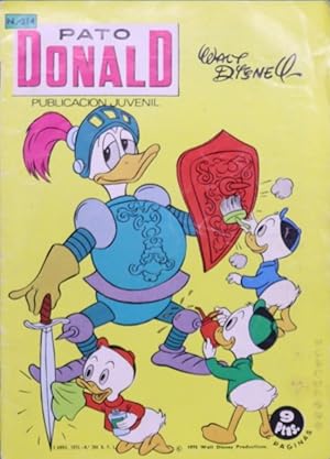 El Pato Donald; Libro Para Iluminar by Disney, Walt: Very Good+ Paperback  (1953) First Edition Thus