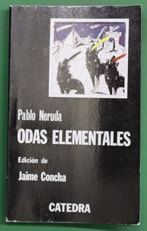 Imagen del vendedor de Odas elementales a la venta por Librera Alonso Quijano