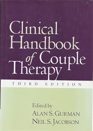 Seller image for Clinical Handbook of Couple Therapy: Third Edition for sale by Goulds Book Arcade, Sydney