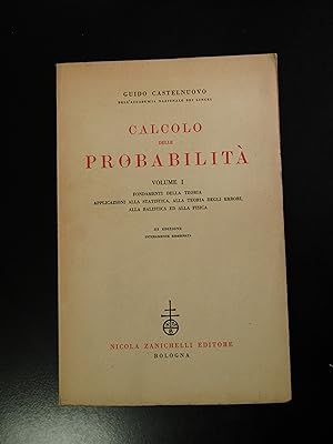 Castelnuovo Guido. Calcolo delle probabilità. Vol. I. Zanichelli 1961.