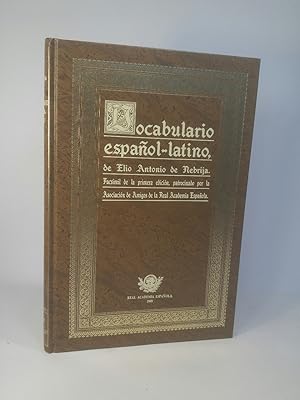 Imagen del vendedor de Vocabulario español-latino a la venta por ANTIQUARIAT Franke BRUDDENBOOKS