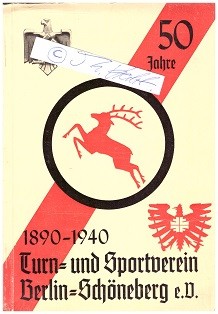 TURN- UND SPORTVEREIN BERLIN-SCHÖNEBERG e.V. 1890-1940 / 50 JAHRE