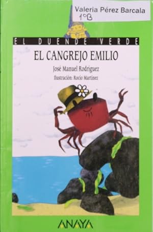 Seller image for El cangrejo Emilio for sale by Librera Alonso Quijano