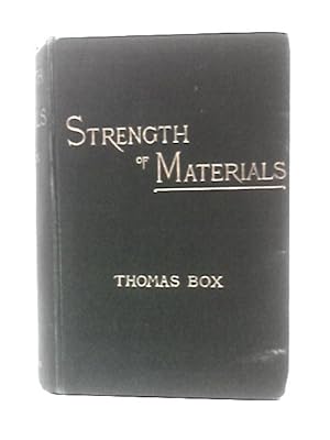 Bild des Verkufers fr A Practical Treatise on the Strength of Materials zum Verkauf von World of Rare Books