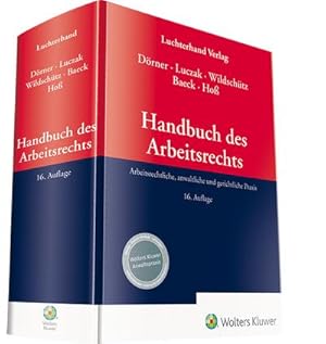 Seller image for Handbuch des Arbeitsrechts: Arbeitsrechtliche, anwaltliche und gerichtliche Praxis : Arbeitsrechtliche, anwaltliche und gerichtliche Praxis for sale by AHA-BUCH