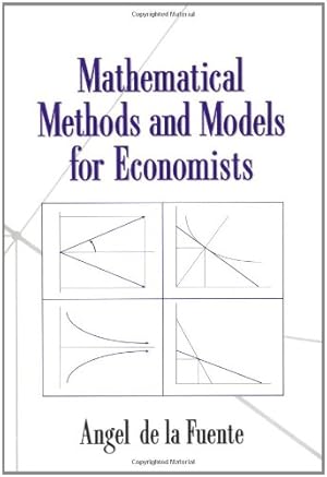 Image du vendeur pour Mathematical Methods and Models for Economists mis en vente par Pieuler Store
