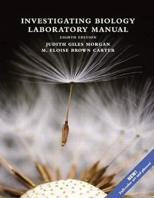 Image du vendeur pour Investigating Biology Laboratory Manual (8th Edition) mis en vente par Pieuler Store