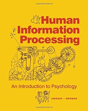 Immagine del venditore per Human information processing;: An introduction to psychology venduto da Pieuler Store