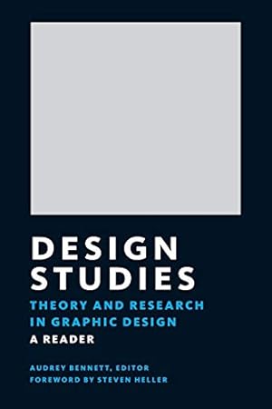 Image du vendeur pour Design Studies: Theory and Research in Graphic Design mis en vente par Pieuler Store