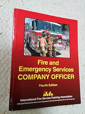 Bild des Verkufers fr Fire and Emergency Services Company Officer zum Verkauf von Pieuler Store
