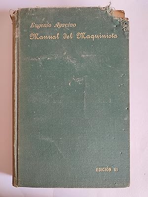 Seller image for Manual del Maquinista for sale by TURCLUB LLIBRES I OBRES