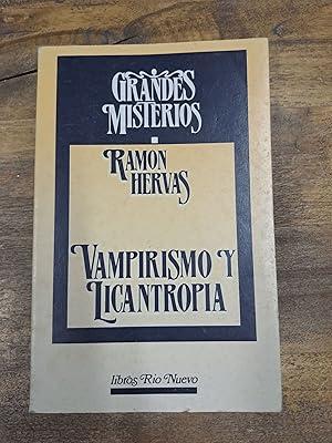 Imagen del vendedor de Vampirismo y Licantropia a la venta por Libros nicos