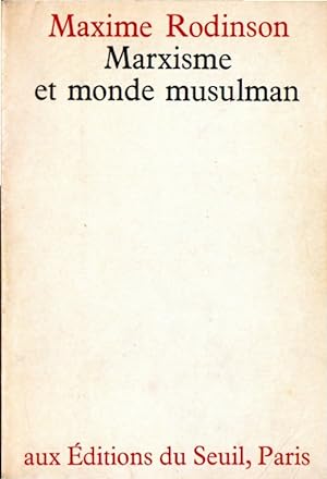 Seller image for Marxisme et monde musulman for sale by Messinissa libri