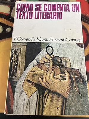 Imagen del vendedor de Como se Comenta un texto Literario a la venta por Ocean Tango Books