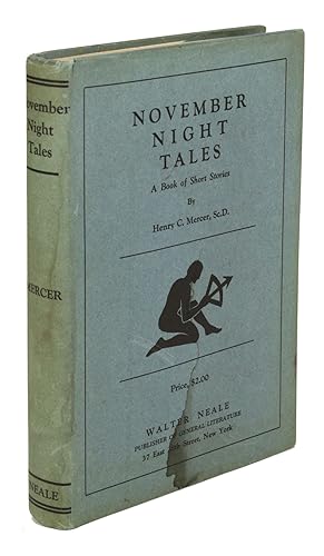 Image du vendeur pour NOVEMBER NIGHT TALES: A BOOK OF SHORT STORIES . mis en vente par Currey, L.W. Inc. ABAA/ILAB