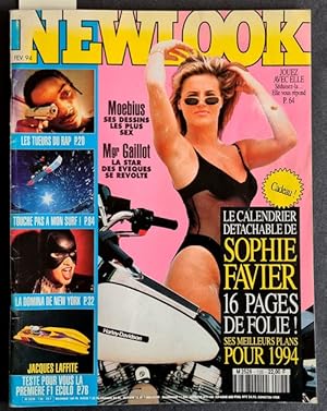 Seller image for Magazine NewLook n 126 de fvrier 1994 : Moebius ses dessins les plus Sex - Les tueurs du Rap - Calendrier dtachable de Sophie Favier. for sale by Librairie Victor Sevilla