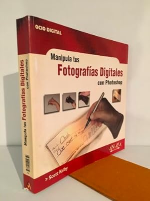 Imagen del vendedor de Manipula tus fotografas digitales con Photoshop a la venta por Librera Torres-Espinosa