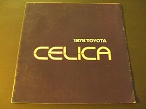 Dealers Advertising Brochure For The 1978 Toyota Celica