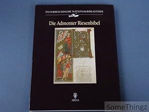 Bild des Verkufers fr Die Admonter Riesenbibel. (Wien, ONB, Cod. Ser. n. 2701 und 2702.) zum Verkauf von SomeThingz. Books etcetera.