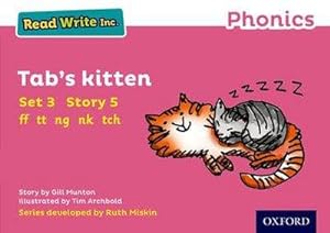 Bild des Verkufers fr Read Write Inc. Phonics: Tab's Kitten (Pink Set 3 Storybook 5) zum Verkauf von Smartbuy
