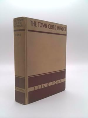 Image du vendeur pour The Town Cried Murder mis en vente par ThriftBooksVintage